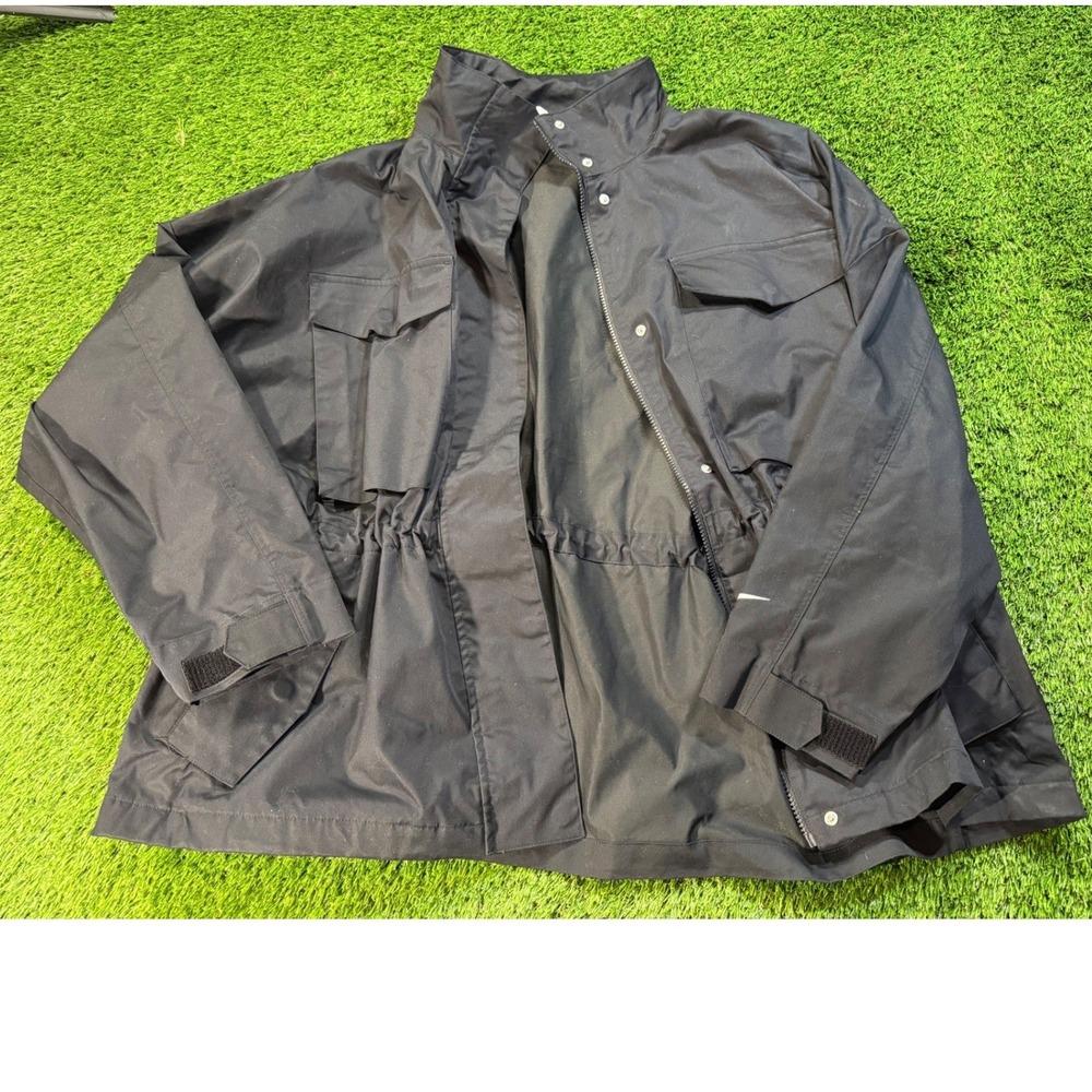 Nike Women's Sportswear Essentials‎ M65 Jacket Oversized Black DD5985 $160 XL